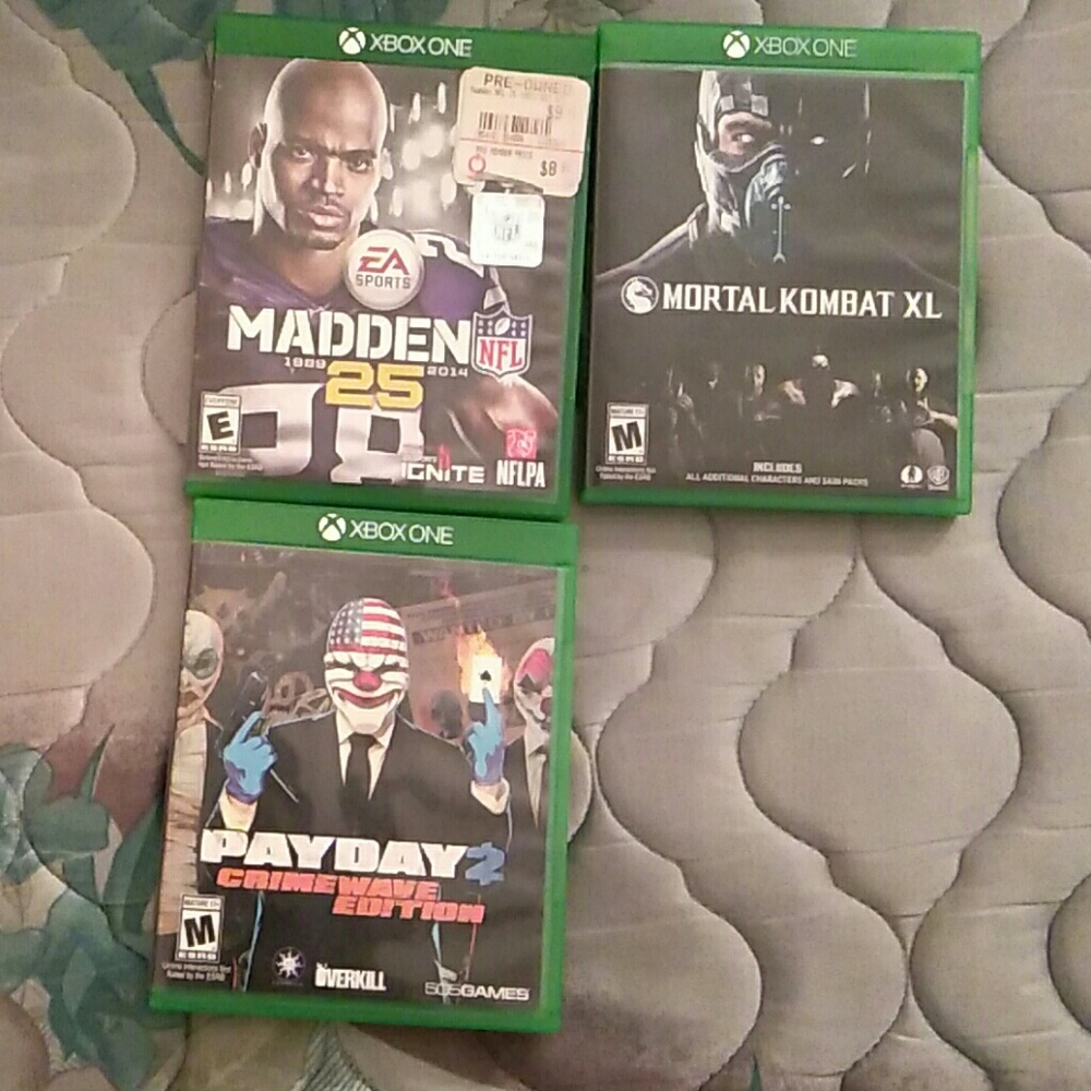 All Xbox one video games